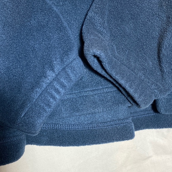 Columbia Men's Navy Zip-Up Fleece Pullover - size-L  NWOT - Picture 3 of 5